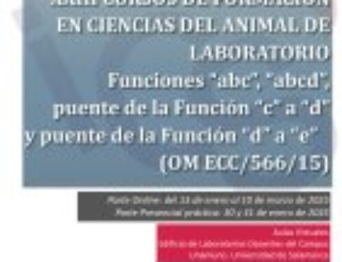 XXIII Curso de Capacitación para Experimentadores en Ciencias del Animal Laboratorio